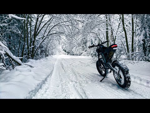 Видео: ikingi S6 Pro - Hidoes B6Bluvall SU8 WindOne в сугробах по лесам