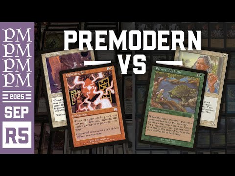 Видео: Wrifter Cycle Control против Pattern Rector Combo — Раунд 5 — Сентябрь 2025 г. Premodern Monthly