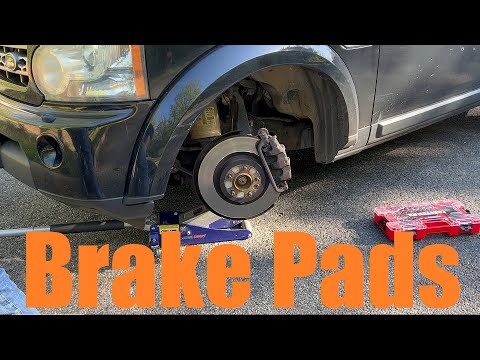 Видео: Ремонт тормозов LR4 — передние тормозные колодки Land Rover (LR3, LR4, Discovery)