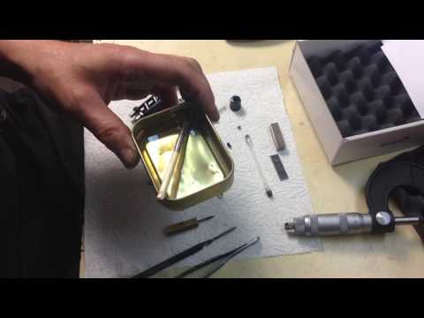 Видео: Tattoo machine Stingray, rebuild/Стингрей, замена шатуна.