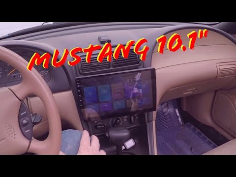 Видео: Перенос головного устройства и отопителя SN95 Mustang 10.1"
