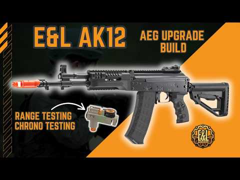 Видео: E&L AK12 SSG UPGRADE BUILD - Тестирование диапазона хоп-апа SI AK и хронограф