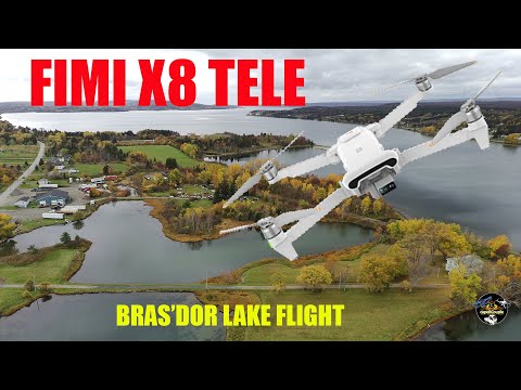 Видео: Полет на Fimi X8 Tele над озером Брасдор