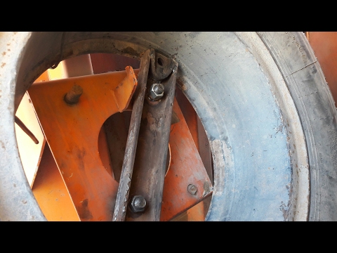 Видео: Крепление запасного колеса Камаз