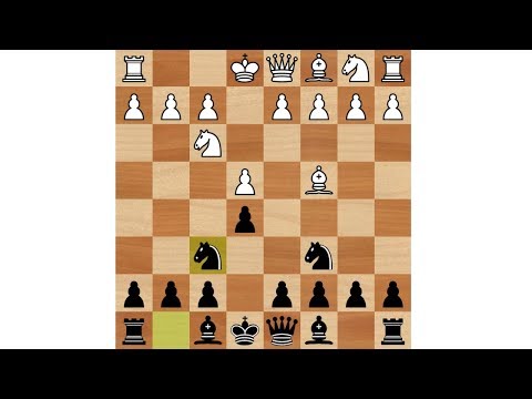 Видео: Дебютные ловушки в шахматах. Защита двух коней