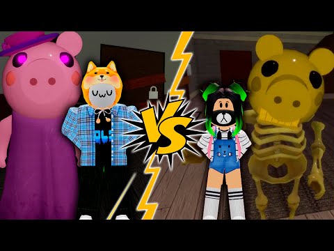 Видео: СВИНАЯ ДУЭЛЬ С ЕВОЙ! Roblox Piggy