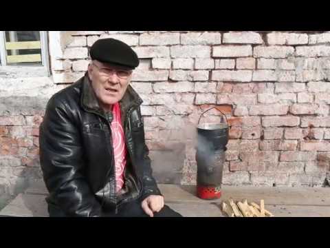 Видео: Новая печка самовар.