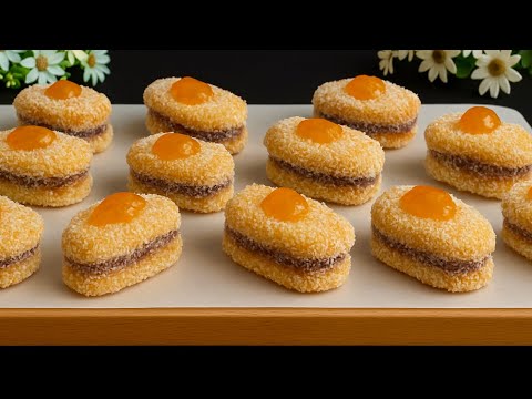 Видео: Это печенье тает во рту! Вкусное и простое в приготовлении, вы будете готовить его каждый день!