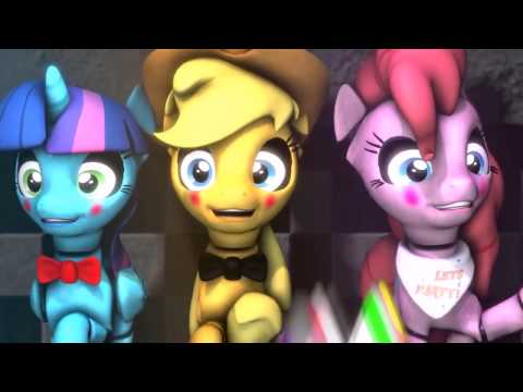 Видео: Пять ночей с пони | ФНАФ | Game over