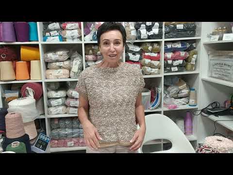 Видео: Цикл "Фантазийная пряжа"  Lineapiu Bizzare. Послесловие