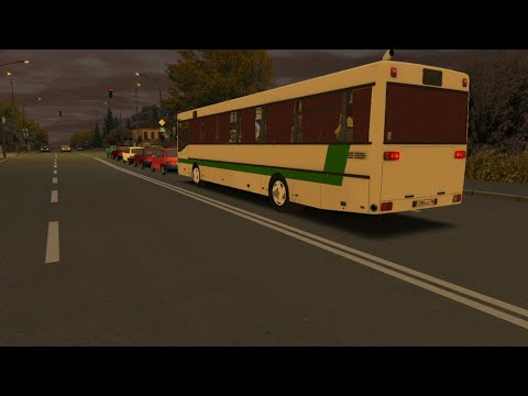 Видео: Omsi 2 Чистогорская Область. Обзор на 088 ADZ 18 Mercedes-Benz O405 маршрут 17