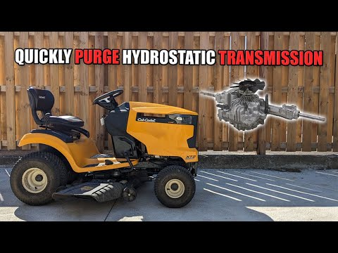 Видео: Cub Cadet XT2 — быстрое исправление слабого заднего хода