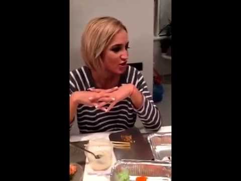 Видео: Ольга Бузова, Дмитрий Тарасов и Текила - поздний ужин часть 2