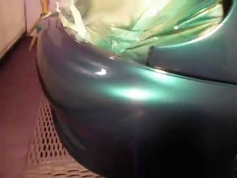 Видео: покраска ланоса частями