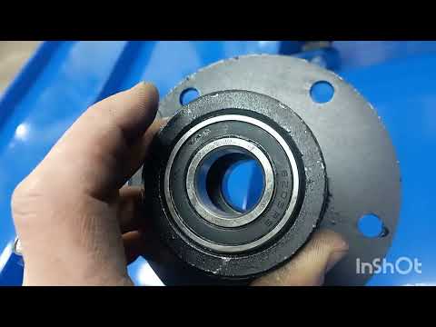 Видео: Доработка дешманского прицепа к мотоблоку.