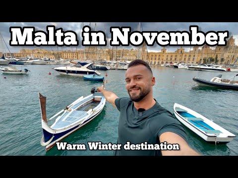 Видео: Мальта в ноябре — теплое зимнее место, которое вам обязательно нужно посетить!