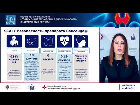 Видео: Современные медикаментозные возможности терапии ожирения. Реброва Дина Владимировна