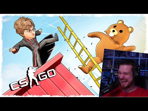 Видео: ТРОЛЛЬ ЛЕСТНИЦА vs ЗЛОЙ МЕДВЕДЬ!!! УГАР В CS:GO!!! | РЕАКЦИЯ НА Quantum Games
