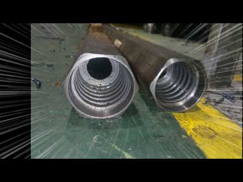 Видео: Резьба, для буровой штанги.