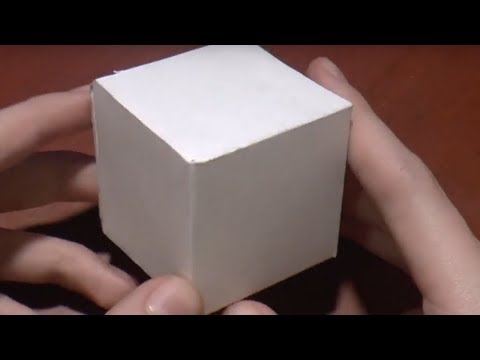 Видео: Как сделать ИДЕАЛЬНЫЙ куб из бумаги?