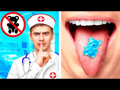 Видео: 10 Способов Пронести СЛАДОСТИ в БОЛЬНИЦУ !
