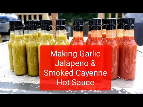 Видео: Приготовление острого соуса с чесноком, халапеньо и копченым кайенским перцем 🔥 — рецепт острого ...
