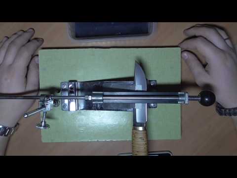 Видео: КАК ЗАТОЧИТЬ НОЖ