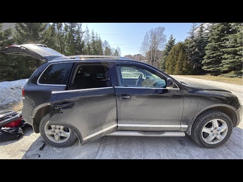Видео: [VLOG] Touareg как разобрать задние двери. Чиню концовки и стеклоподъемник