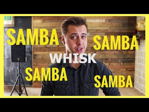 Видео: Как танцевать SAMBA WHISK|Учебник по латиноамериканским танцам