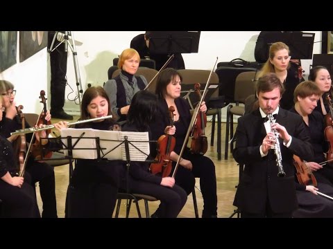 Видео: Антонио Сальери - Концерт для Флейты и Гобоя с оркестром 25.01.2016 Е.Корнилова В.Белявин МФСО СПб