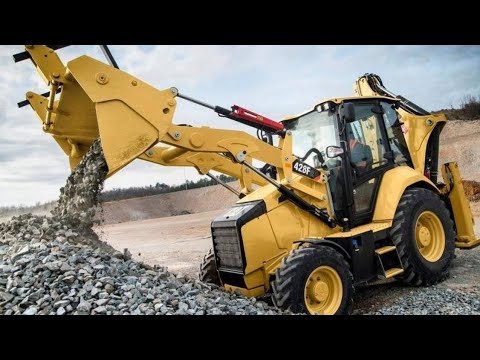 Видео: Коротко о том как происходит технический осмотр перед покупкой. Caterpillar 428 F2