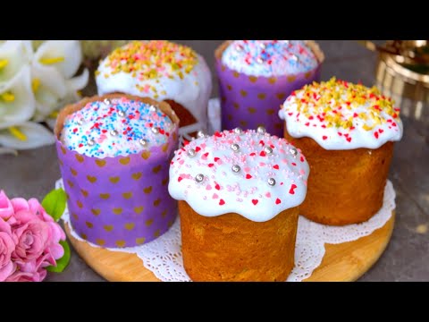 Видео: Снимаю Шляпу Перед Тем Кто Придумал Этот Рецепт! Даже МЕСИТЬ НЕ НУЖНО! Лучший КУЛИЧ в Моем АРСЕНАЛЕ!