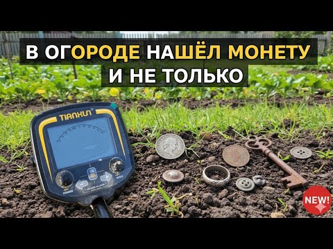 Видео: Начал с огорода — и сразу находка! Первая монета 🔥