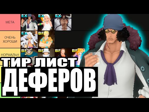 Видео: ТИР ЛИСТ ДЕФЕРОВ | АКТУАЛЬНАЯ  МЕТА | СЕЗОН 145 | OPBR