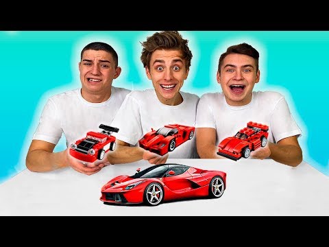 Видео: КТО ЛУЧШЕ ПОСТРОИТ из ЛЕГО, ПОЛУЧИТ ЭТО ЧЕЛЛЕНДЖ !