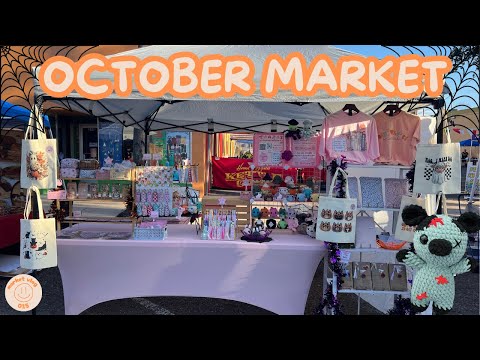 Видео: Видеоблог о первом октябрьском рынке 🎃 + Мои творения недели 🧶 , Продавец товаров ручной работы