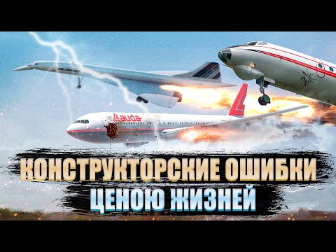 Видео: Конструкторские ошибки ценою жизней Авиакатастрофы