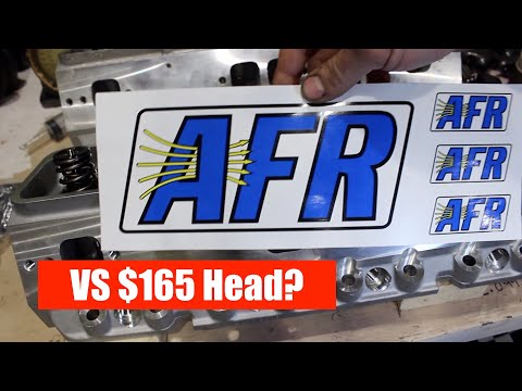 Видео: Головка Amazon SBC за 165 долларов против бюджетного AFR Enforcer! (Flow Bench!)