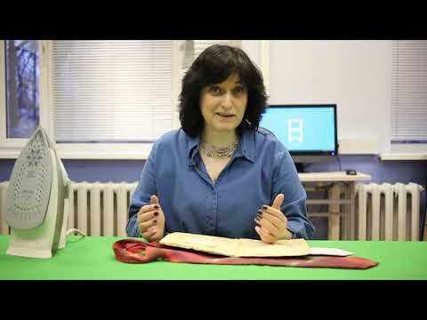 Видео: Бабулины секреты. Гладим галстук.