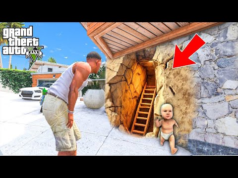 Видео: ФРАНКЛИН ҮЙІНЕН ҚҰПИЯ ЖЕР АСТЫНА ЖОЛ ТАПТЫ (GTA V)