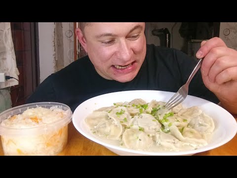 Видео: мукбанг/домашнии пельмени с сурпой/обжор/mukbang/devoured/