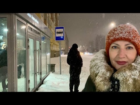 Видео: Норильск/Засыпало снегом/ Какие остановки на севере/Кайфую от погоды😍.