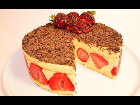 Видео: Торт "КЛУБНИЧНОЕ ЧУДО" (Recette du Fraisier)