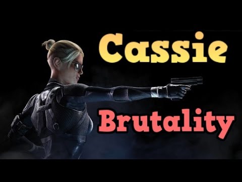 Видео: Mortal Kombat X ► Как делать Brutality за Cassie Cage.