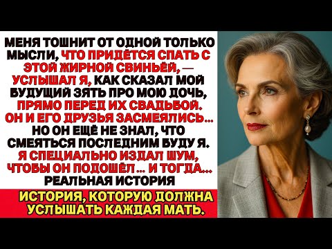 Видео: «В день свадьбы мой зять назвал мою дочь “жирной свиньёй”… Я всё услышала.»