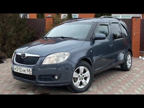 Видео: SKODA ROOMSTER 2008 МКПП