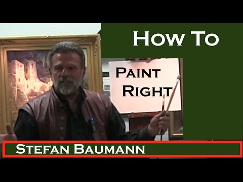 Видео: Как правильно начать рисовать маслом
