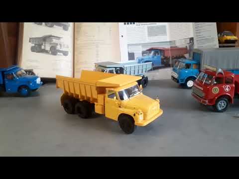 Видео: г.Плавск.Обзор моделей 1/43.Татра 148s1 Маз 516.