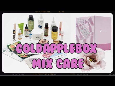 Видео: Распаковка бокса MIX CARE от GoldAppleBOX