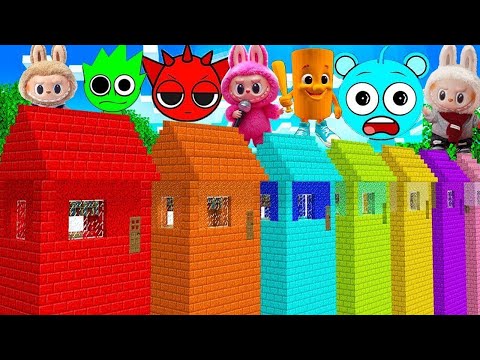 Видео: ВЫБЕРИ ДОМА В БОЛЬШИХ ИСПЫТАНИЯХ ВСЕ ВИДЫ ЛАБУБУ И МЕМЫ В МАЙНКРАФТ